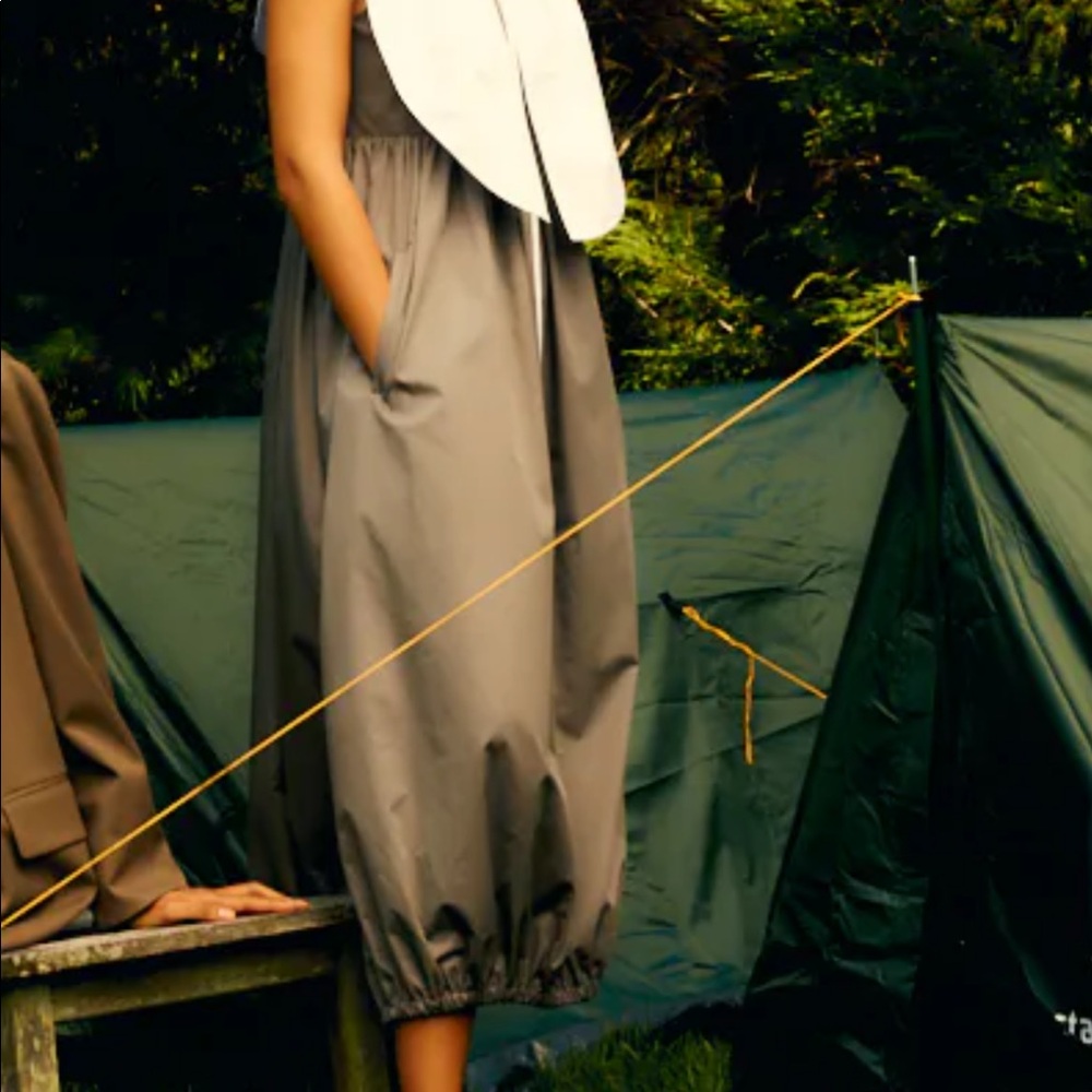 Tibi // Cotton Poplin Dress